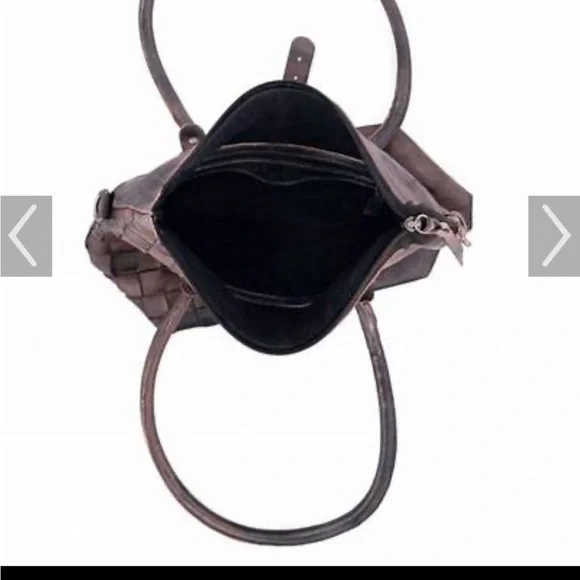 Bed Stu Rachel Tote Bag in Rustic Black NWT - Picture 9 of 10